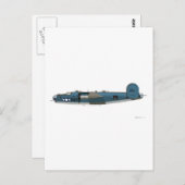 Geconsolideerde PB4Y-1-bevrijder Briefkaart (Voorkant / Achterkant)