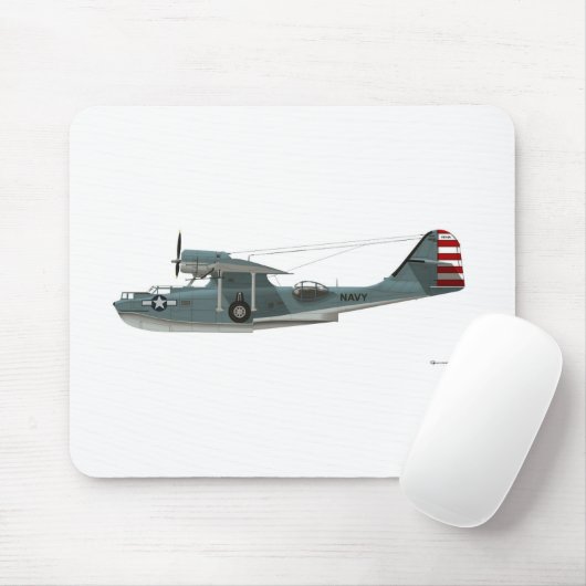 Geconsolideerde PBY-5A Catalina Muismat (Met muis)