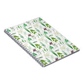 Geconsorteerd kruidenontwerp-Notitieboek Notitieboek (Rechterzijde)