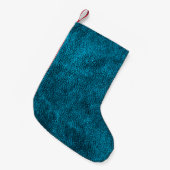 Geconstateerde achtergrond. Een kunstleder dicht Kleine Kerstsok (Voorkant (Hangend))