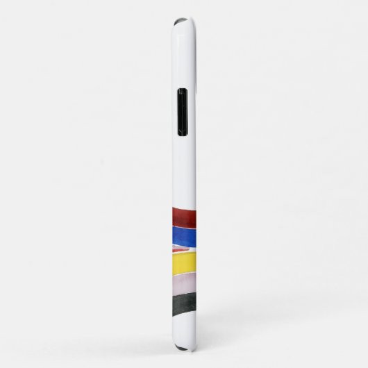 Geconstrueerde regenboog - Verticaal Case-Mate iPhone Case (Achterkant/rechts)