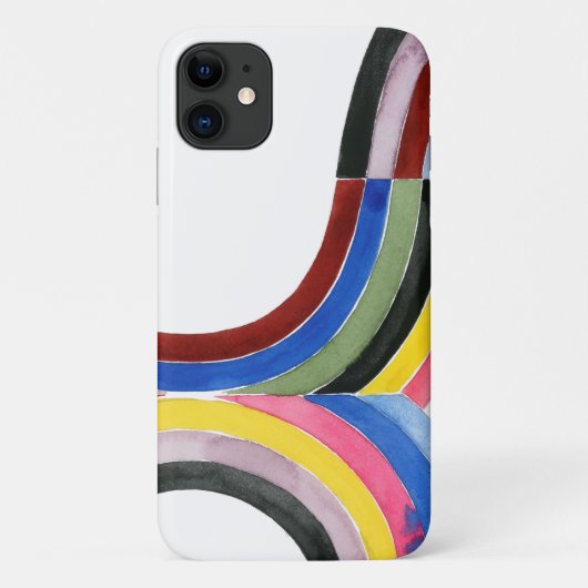 Geconstrueerde regenboog - Verticaal Case-Mate iPhone Case (Achterkant)