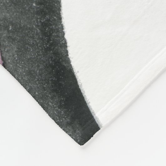 Geconstrueerde regenboog - Verticaal Fleece Deken (Hoek)