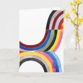geconstrueerde regenboog - verticaal kaart (Gele Bloem)