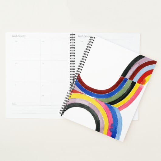 Geconstrueerde regenboog - Verticaal Planner (Display)