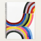 Geconstrueerde regenboog - Verticaal Planner (Voorkant)