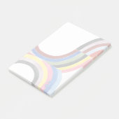 Geconstrueerde regenboog - Verticaal Post-it® Notes (Schuin)