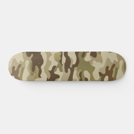 Gecontextureerde Groene Camo Persoonlijk Skateboard (Horizontaal)