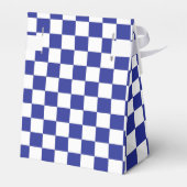 Gecontroleerd blauw en wit bedankdoosjes (Achterkant)