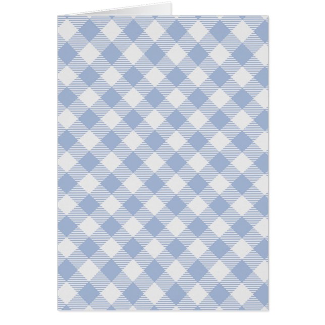 Gecontroleerd Blauw Gingham Classic patroon (Voorkant)