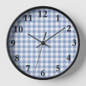 Gecontroleerd Blauw Gingham Classic patroon (Voorkant)