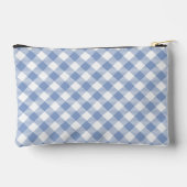 Gecontroleerd Blauw Gingham Classic patroon Etui (Achterkant)