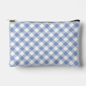 Gecontroleerd Blauw Gingham Classic patroon Etui (Voorkant)