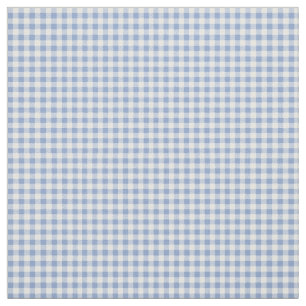 Gecontroleerd Blauw Gingham Classic patroon Stof