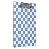 Gecontroleerd blauw/grijs en wit klembord (Rechts)