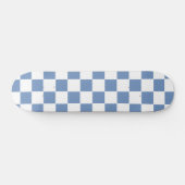 Gecontroleerd blauw/grijs en wit persoonlijk skateboard (Horizontaal)