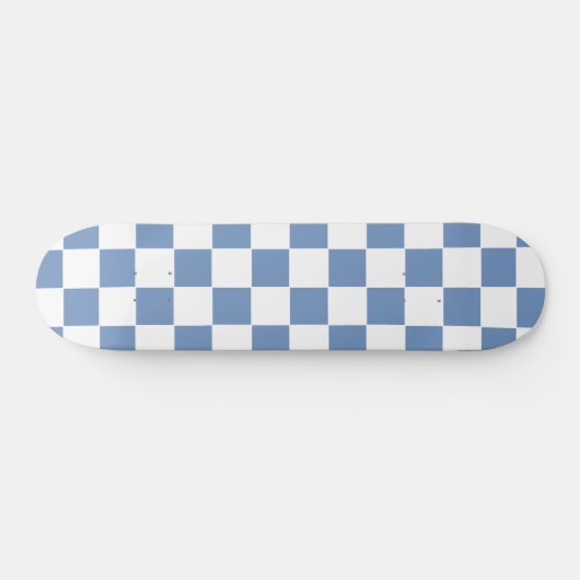 Gecontroleerd blauw/grijs en wit persoonlijk skateboard (Horizontaal)