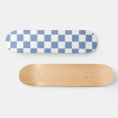 Gecontroleerd blauw/grijs en wit persoonlijk skateboard (Horizontaal)