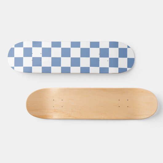 Gecontroleerd blauw/grijs en wit persoonlijk skateboard (Horizontaal)