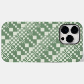 Gecontroleerd, controles in groen Case-Mate iPhone case (Achterkant (horizontaal))