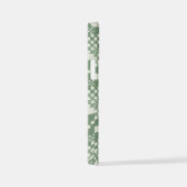 Gecontroleerd, controles in groen iPhone hoesje (Rechterkant)