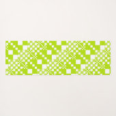 Gecontroleerd, Controles - Klein groen en wit Yogamat (Achterkant (horizontaal))