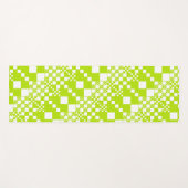 Gecontroleerd, Controles - Klein groen en wit Yogamat (Voorkant (horizontaal))