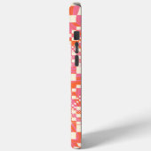 Gecontroleerd, Controles - Roze, Oranje en crème Case-Mate iPhone Case (Achterkant / Links)