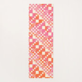 Gecontroleerd, Controles - Roze, Oranje en crème Yogamat (Achterkant)