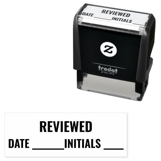 GECONTROLEERD | Datum | Initiële Zelfinktende Stempel (In situ)