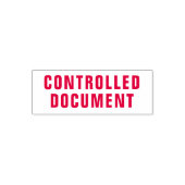 gecontroleerd document  zelfinktende stempel (Design)