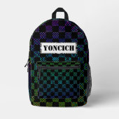 Gecontroleerd door Kenneth Yoncich Bedrukte Rugzak (Voorkant)