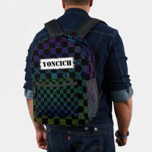 Gecontroleerd door Kenneth Yoncich Bedrukte Rugzak