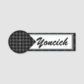 Gecontroleerd door Kenneth Yoncich Naamplaatje (Voorkant)