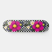 Gecontroleerd en bloemen persoonlijk skateboard (Horizontaal)