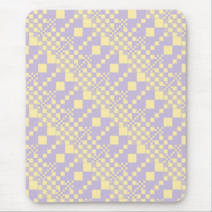 Gecontroleerd, gecontroleerd - Pastel geel en Paar Muismat