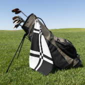 Gecontroleerd Golfhanddoek (Groen)