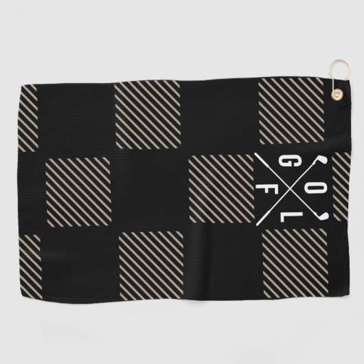 Gecontroleerd Golfhanddoek (Horizontaal)