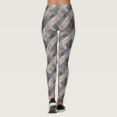 Gecontroleerd grijs. leggings (Achterkant)