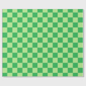 Gecontroleerd groen cadeaupapier (Vlak)