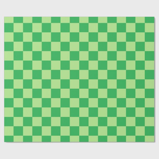 Gecontroleerd groen cadeaupapier (Vlak)