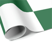 Gecontroleerd groen en wit cadeaupapier (Rol Hoek)