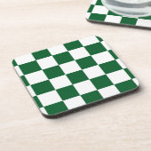 Gecontroleerd groen en wit drankjes onderzetter (Linkerzijde)
