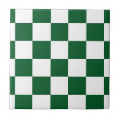 Gecontroleerd groen en wit tegeltje (Voorkant)