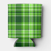 Gecontroleerd groen kleurpatroon blikjeskoeler (Voorkant)