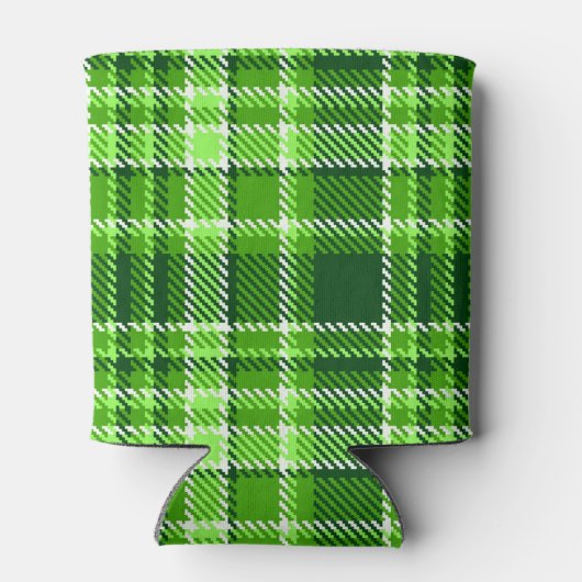 Gecontroleerd groen kleurpatroon blikjeskoeler (Achterkant)