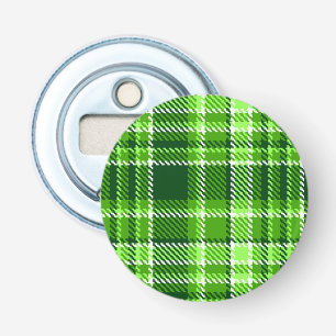 Gecontroleerd groen kleurpatroon button flesopener