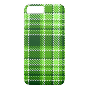 Gecontroleerd groen kleurpatroon 	iPhone 8/7 plus hoesje