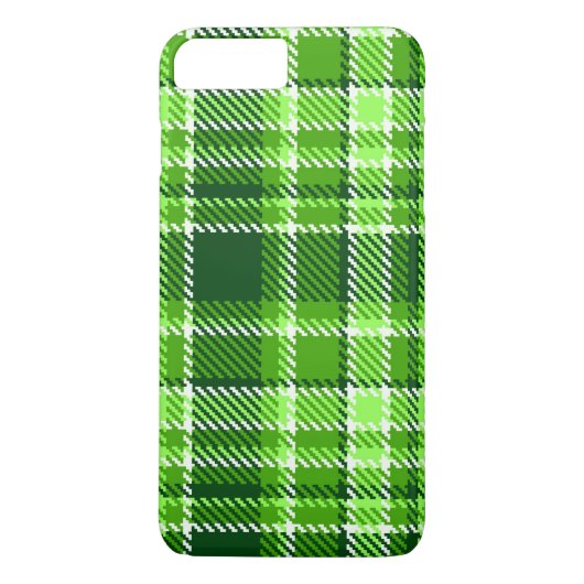 Gecontroleerd groen kleurpatroon Case-Mate iPhone case (Achterkant)
