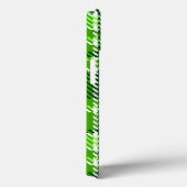 Gecontroleerd groen kleurpatroon Case-Mate iPhone case (Achterkant / Rechts)